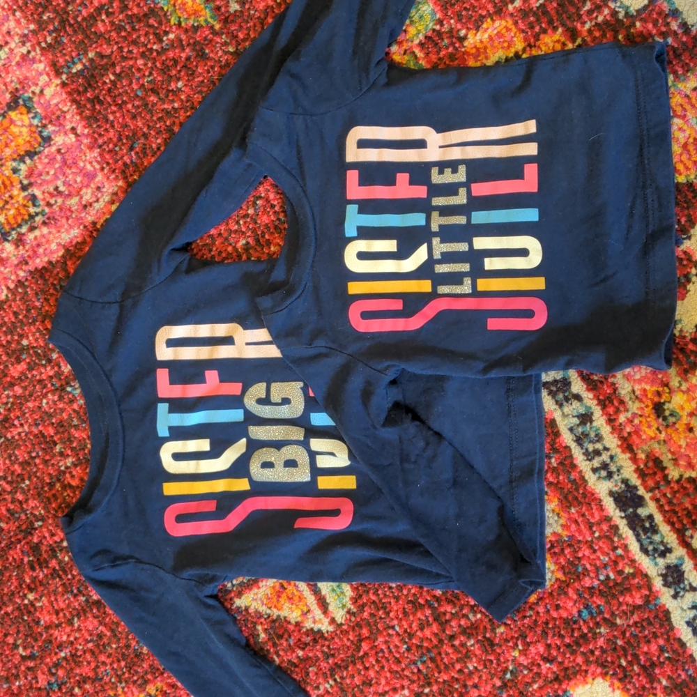 2 for 1: Carter's Big Sister/Little Sister shirts